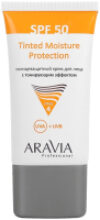 Крем солнцезащитный С тонирующим эффектом SPF50 Tinted Moisture Protection 21век
