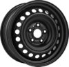 Штампованный диск Stahlrader 16x6.5" 5x114.3мм DIA 66.1мм ET 40мм Black 21век