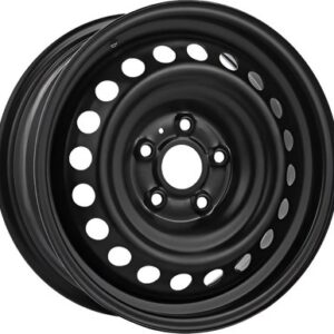 Штампованный диск Stahlrader 16x6.5" 5x114.3мм DIA 66.1мм ET 40мм Black 21век