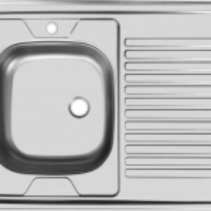 Мойка кухонная Стандарт STD800.600 4C 0L 21век
