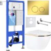 Унитаз подвесной с инсталляцией StounFix Dual Fresh 968092 21век