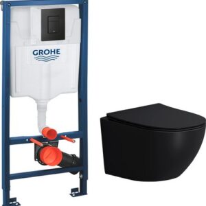 Унитаз подвесной с инсталляцией Sulzdorf + GROHE Solido 38811KF0 21век