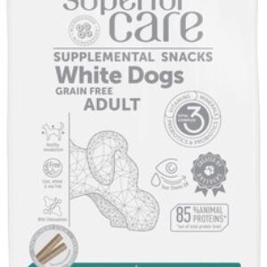 Лакомство для собак Superior Care White Dogs с лососем / KIKNPSC47199 21век