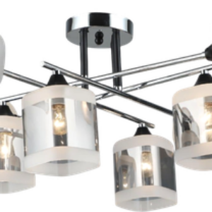 Потолочный светильник SX-N-2185/8 BK+CH 21век