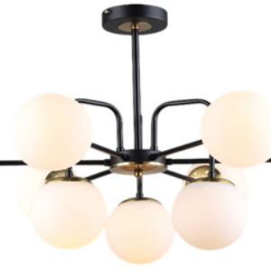Потолочный светильник SX-N-36344/9 BK+COP 21век