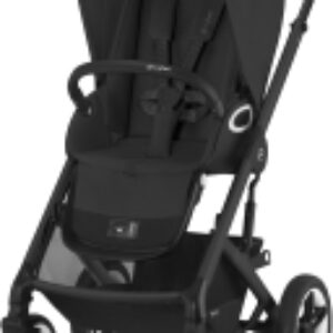 Детская прогулочная коляска Talos S Lux BLK с дождевиком 21век