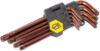 Набор ключей Torx КТ-9s (Т10-Т50) / 82178 21век
