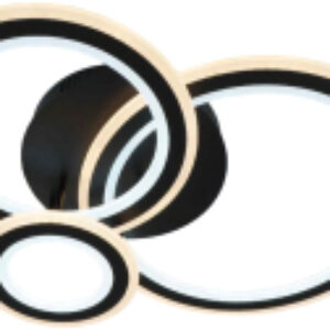 Люстра Triplex Round 108W 3R-APP-713x492x128-BLACK/WHITE-220-IP20 21век