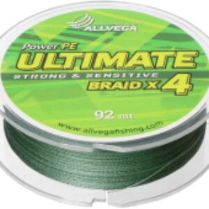 Леска плетеная Ultimate 0.14мм 92м / U92DGR014 21век