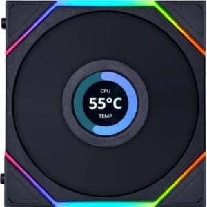 Вентилятор для корпуса Uni Fan TL LCD 120 Reverse Blade / G99.12RTLLCD1B.00 21век