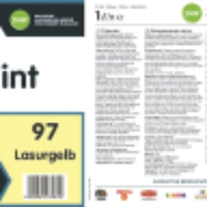 Колеровочная краска UniTint Abtoenpaste 97 Lasurgelb 21век