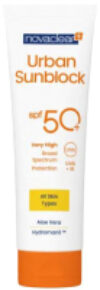 Крем солнцезащитный Urban Sunblock SPF50+ для всех типов кожи 21век