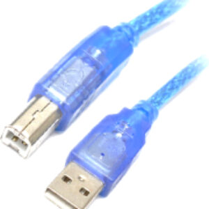 Кабель USB 2.0 4С Cu для принтера с оплеткой 21век