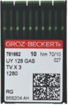 Набор игл для промышленной швейной машины UYx128 GAS 70 RG GB-10 21век