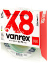 Леска плетеная Vanrex x8 Braid Fluo Green 125/016 / LJ4118-016 21век