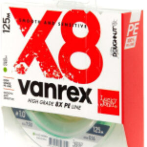 Леска плетеная Vanrex x8 Braid Fluo Green 125/016 / LJ4118-016 21век
