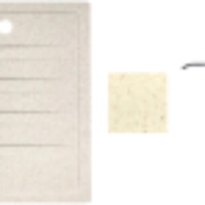 Мойка кухонная со смесителем Vega L + смеситель W4998-4 + дозатор L405-1 21век