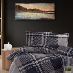 Комплект постельного белья Veldor Navy Blue Семейный / N245 21век