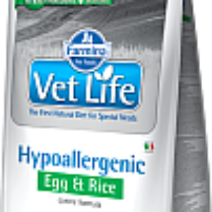 Сухой корм для собак Vet Life Hypoallergenic Egg & Rice 21век