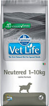 Сухой корм для собак Vet Life Neutered 1-10 21век