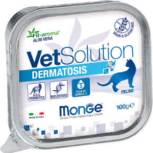 Влажный корм для кошек Vet Solution Dermatosis 21век