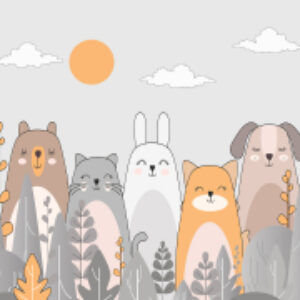 Фотообои листовые Осень в лесу 21век