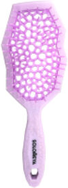 Расческа-массажер Wide teeth Air Cushion Wet & Dry Lilac / 14-2082 21век