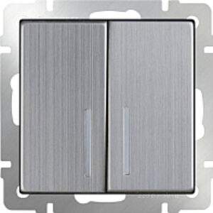 Выключатель WL02-SW-2G-LED / a030794 21век