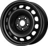 Штампованный диск X40925 17x7" 5x114.3мм DIA 67.1мм ET 45мм Black 21век