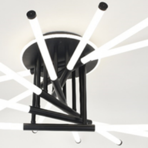 Потолочный светильник XL-80011/7+1 BK 21век