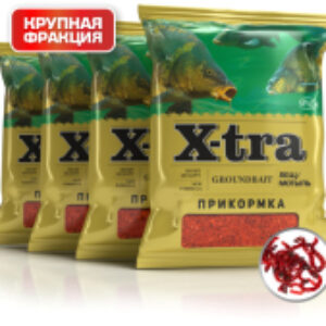 Набор для прикормки Лещ мотыль красный крупная фракция 21век