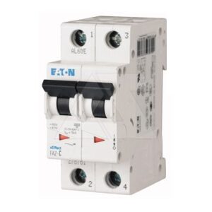 Авт. выключатель FAZ-C4/2, 2P, 4A, хар-ка C, 15kA, 2M