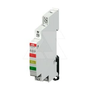 Индикатор E219-3EDC, 115_250VAC, 1 желтый + 1 зеленый + 1 красный LED, 0,5M