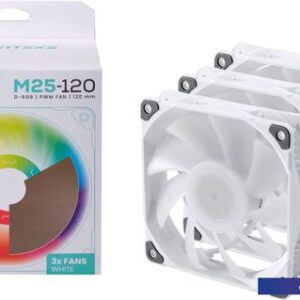 Набор вентиляторов Phanteks M25-120 D-RGB PH-F120M25_DRGB_PWM_WT01_3P