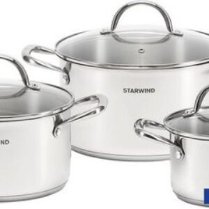Набор кастрюль StarWind Chef Compact SW-CH1006