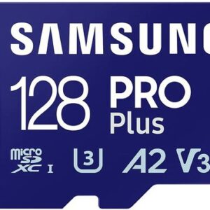 Карта памяти Samsung PRO Plus microSDXC 128GB MB-MD128SA/EU (с адаптером)