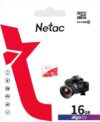 Карта памяти Netac microSDXC P500 ECO 16GB