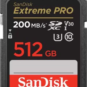 Карта памяти SanDisk Extreme PRO SDXC SDSDXXD-512G-GN4IN 512GB