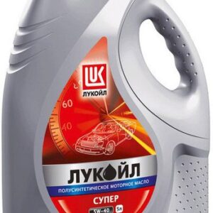 Моторное масло Лукойл Супер полусинтетическое API SG/CD 5W-40 5л