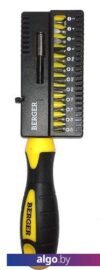 Набор отвертка с битами Berger BG1072 (13 предметов)