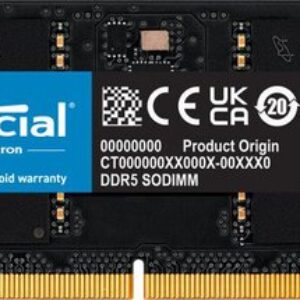 Оперативная память Crucial 32ГБ DDR5 SODIMM 5600 МГц CT32G56C46S5