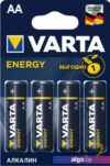 Батарейка Varta Energy LR6 AA Alkaline 04106213414 4 шт