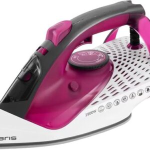 Утюг Polaris PIR 2860AK 3m (черный/розовый)