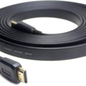 Кабель Buro HDMI 19M-19M V1.4 FL (5 м
