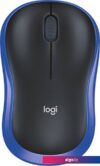 Мышь Logitech M186 (черный/синий)