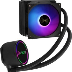 Кулер для процессора ExeGate BlackWater-120V2.PWM.RGB EX293455RUS