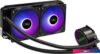 Кулер для процессора ExeGate BlackWater-240V2.PWM.RGB EX293457RUS