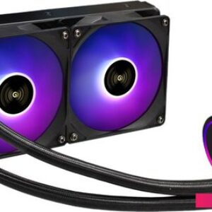 Кулер для процессора ExeGate BlackWater-240V2.PWM.RGB EX293457RUS