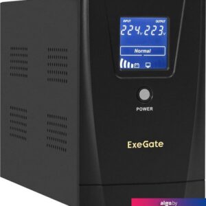Источник бесперебойного питания ExeGate SpecialPro Smart LLB-2000.LCD.AVR.1SH.2C13.RJ.USB EX292630RUS