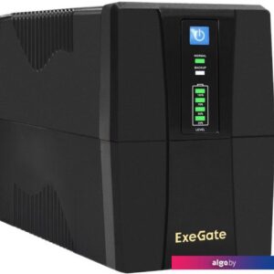 Источник бесперебойного питания ExeGate SpecialPro UNB-600.LED.AVR.2SH.RJ.USB EX292764RUS